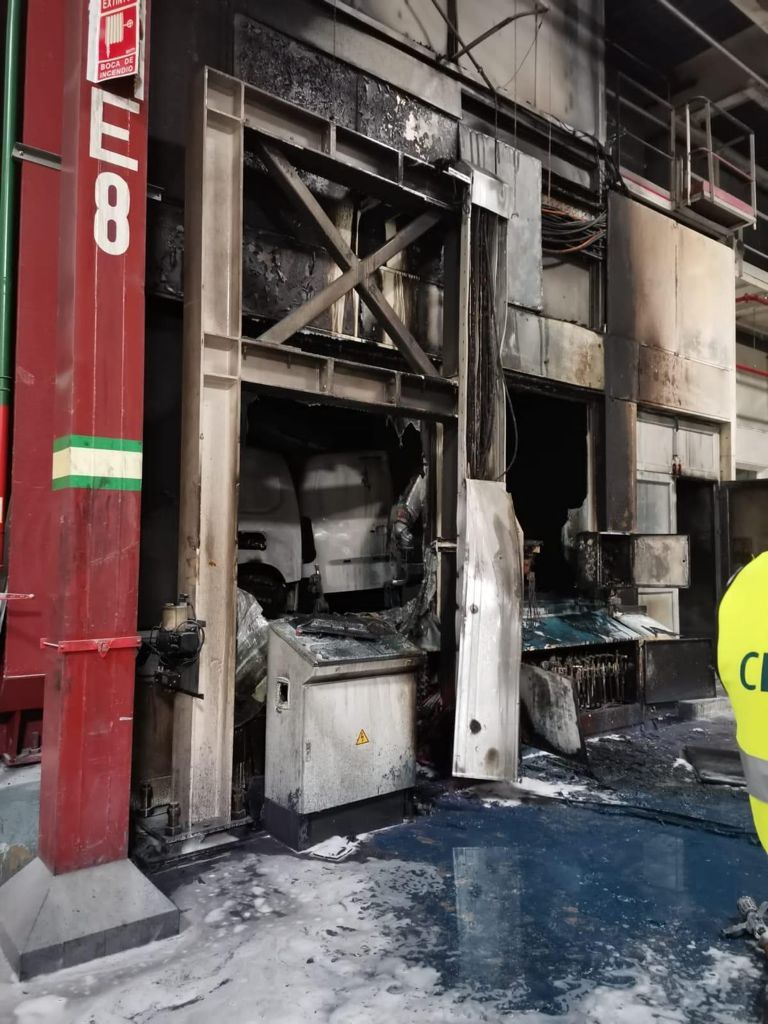 El fuego fue “de pequeñas dimensiones” y pudo ser controlado