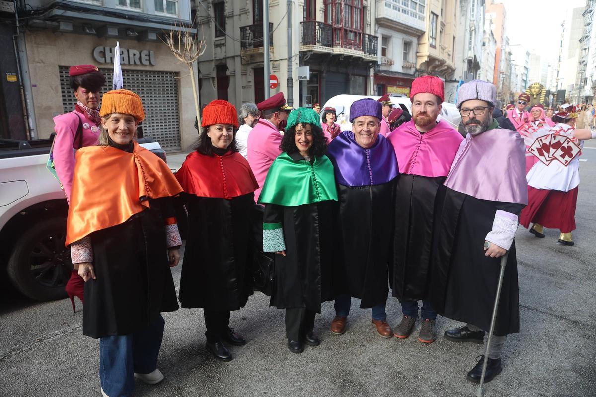 Imágenes del sábado de Carnaval en A Coruña