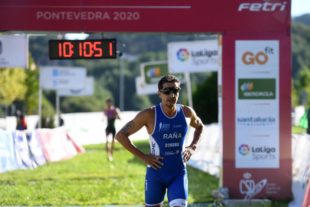Los favoritos cumplen en el Campeonato de España de Triatlón Sprint en Pontevedra