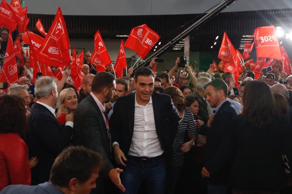 Mitin de Pedro Sánchez en Torremolinos en la campaña del 10-N-