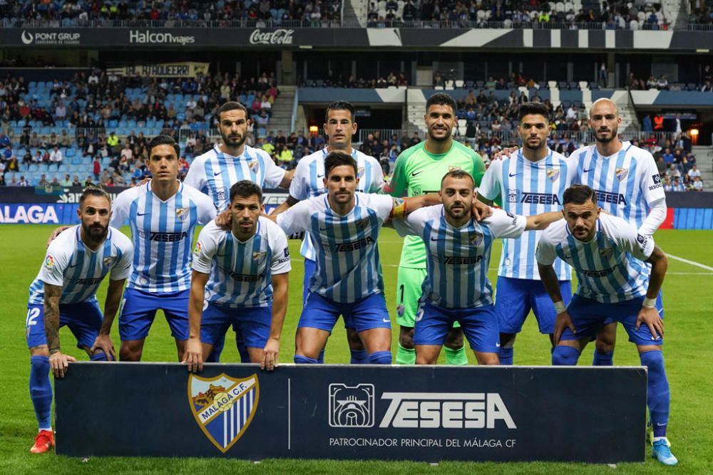 Málaga vs Oviedo en imágenes