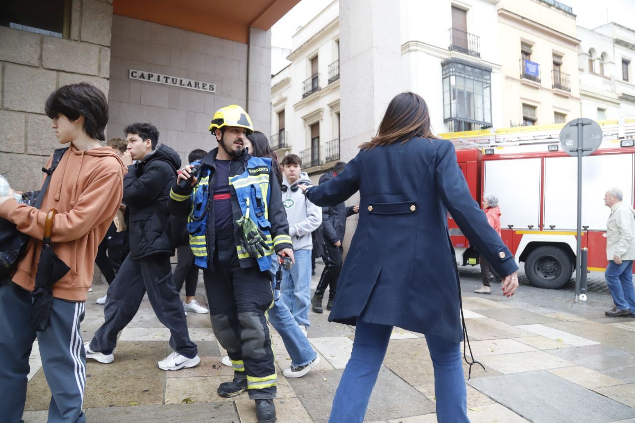 El Ayuntamiento de Córdoba, desalojado tras una falsa alarma activada por error