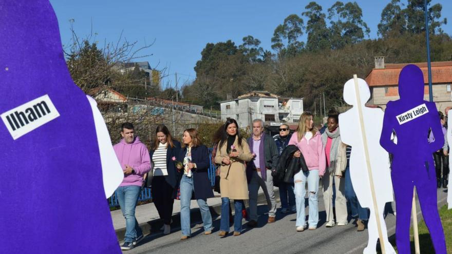 Acto central do 25N en Mos na súa edición de 2024. | // D.P.