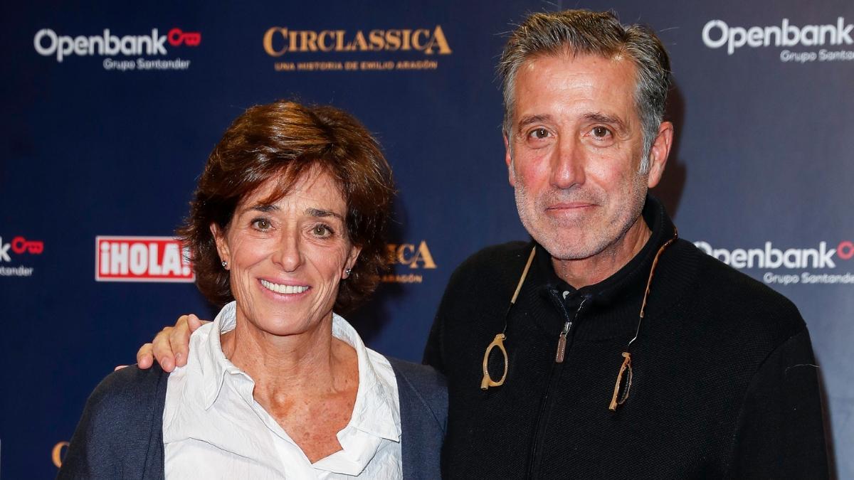Emilio Aragón junto a su mujer Aruca Fernández-Vega
