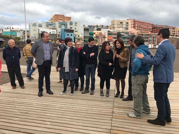 Visita de Fernando Clavijo a Telde