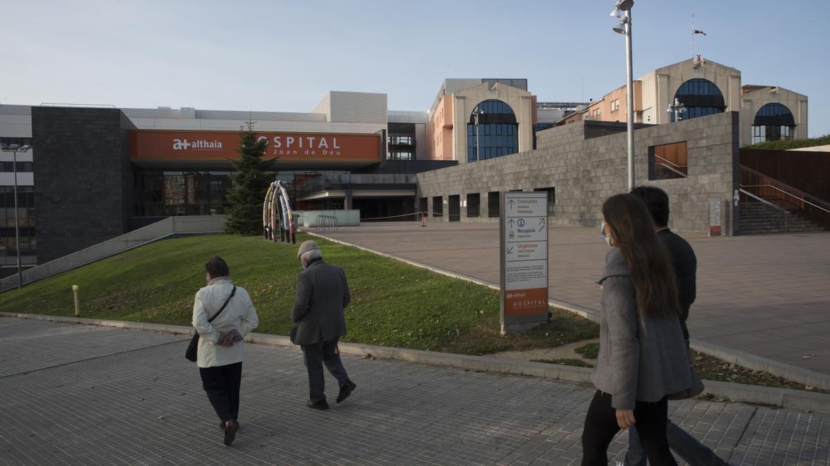 Exterior de l&#039;hospital Sant Joan de Déu, d&#039;Althaia