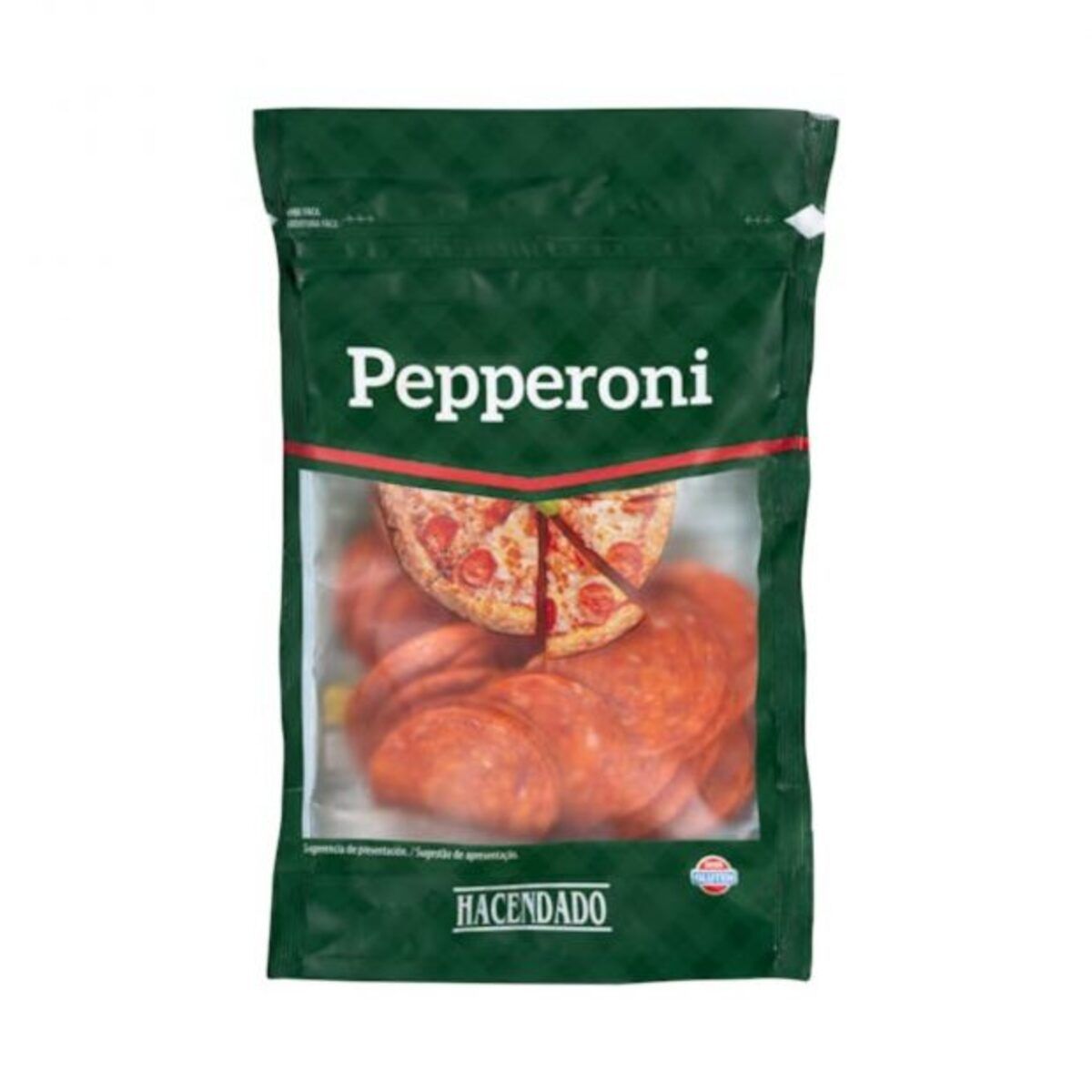 Bolsa de pepperoni de Mercadona.
