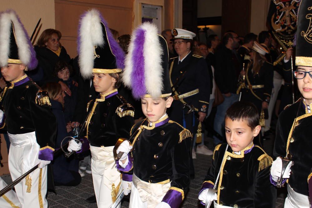 Procesión de la Dolorosa del Cabanyal con los Granaders de la Verge