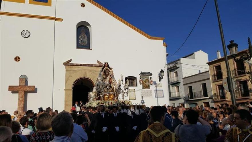 Coronación de la patrona de Rute