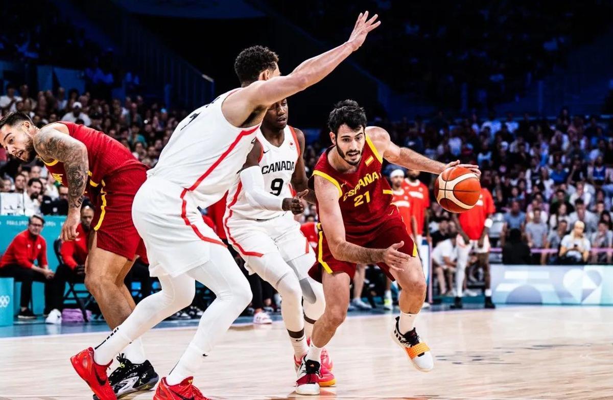 Abrines, en una acción del encuentro