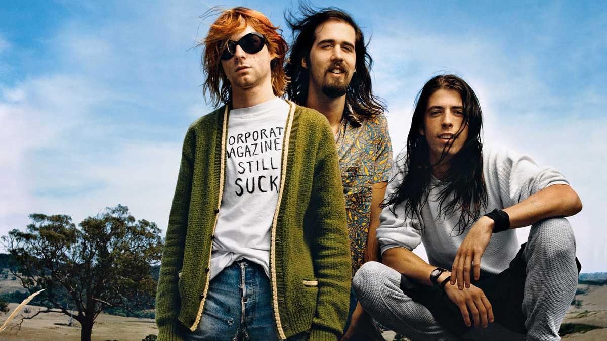 Los integrantes de Nirvana.