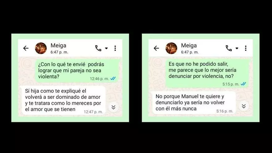 Así fue la llamada telefónica de una mujer maltratada con la santera denunciada por estafa