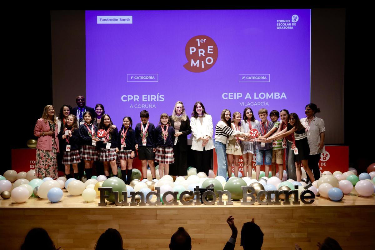 El equipo del CEIP A Lomba defenderá el título logrado el pasado año.
