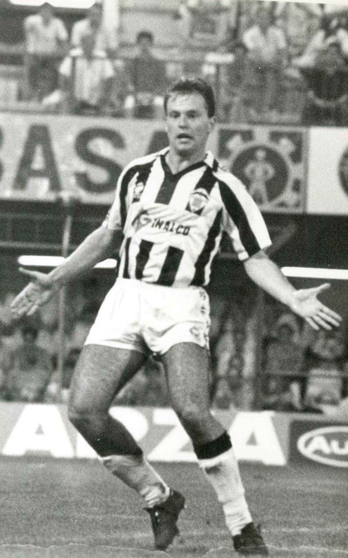 Pepe Mel es el autor del último gol del Castellón al Dépor en Castalia, en 1988.