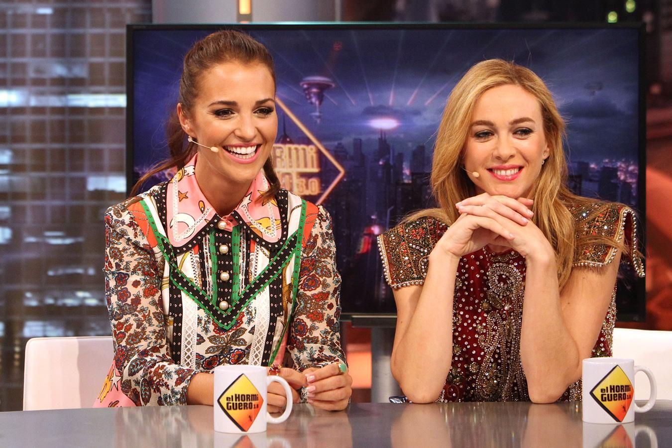 Paula Echevarría y Marta Hazas en 'El Hormiguero'
