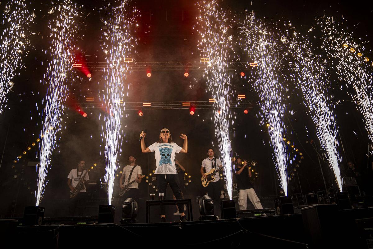 El concert de Buhos per Festa Major de Manresa, en imatges
