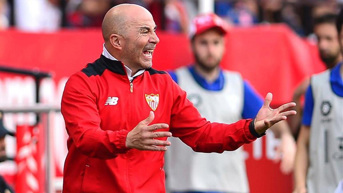 Jorge Sampaoli alarmed by Seville slide ahead of Leicester City clash