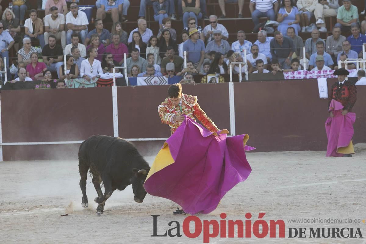 Novillada mixta en Mula (José Antonio Navarro Orenes, Álvaro Pastor, Toni Marín)