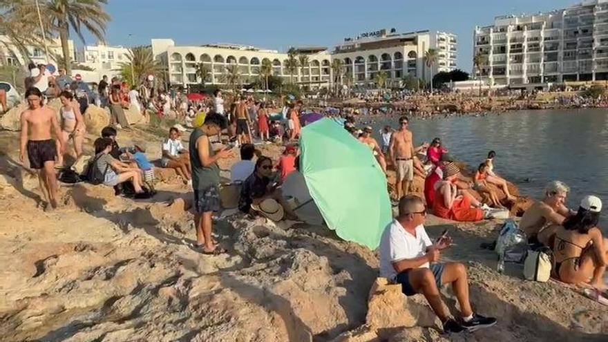 Vídeo: la previa del eclipse solar en Sant Antoni