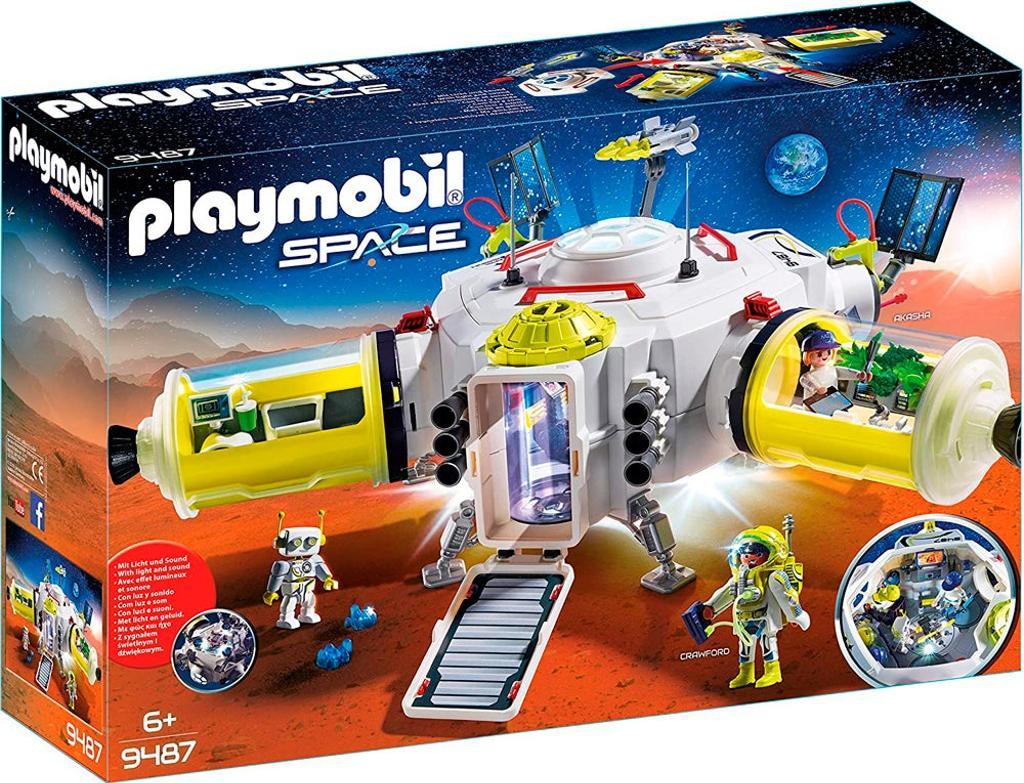 Estación espacial en Marte de Playmobil.