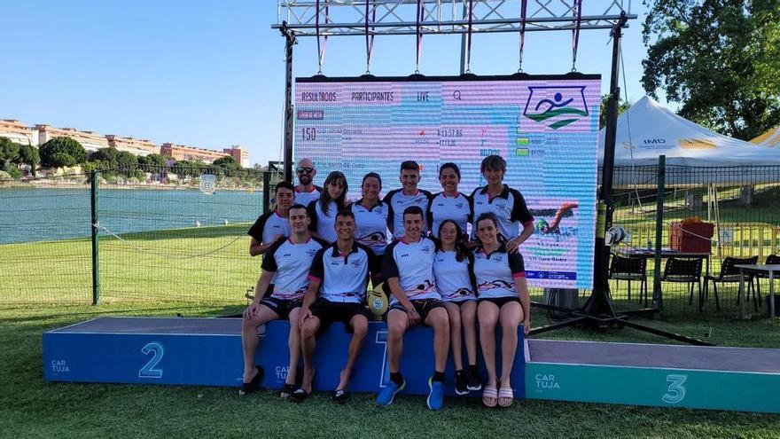 El Inacua Málaga vence en el campeonato andaluz de aguas abiertas