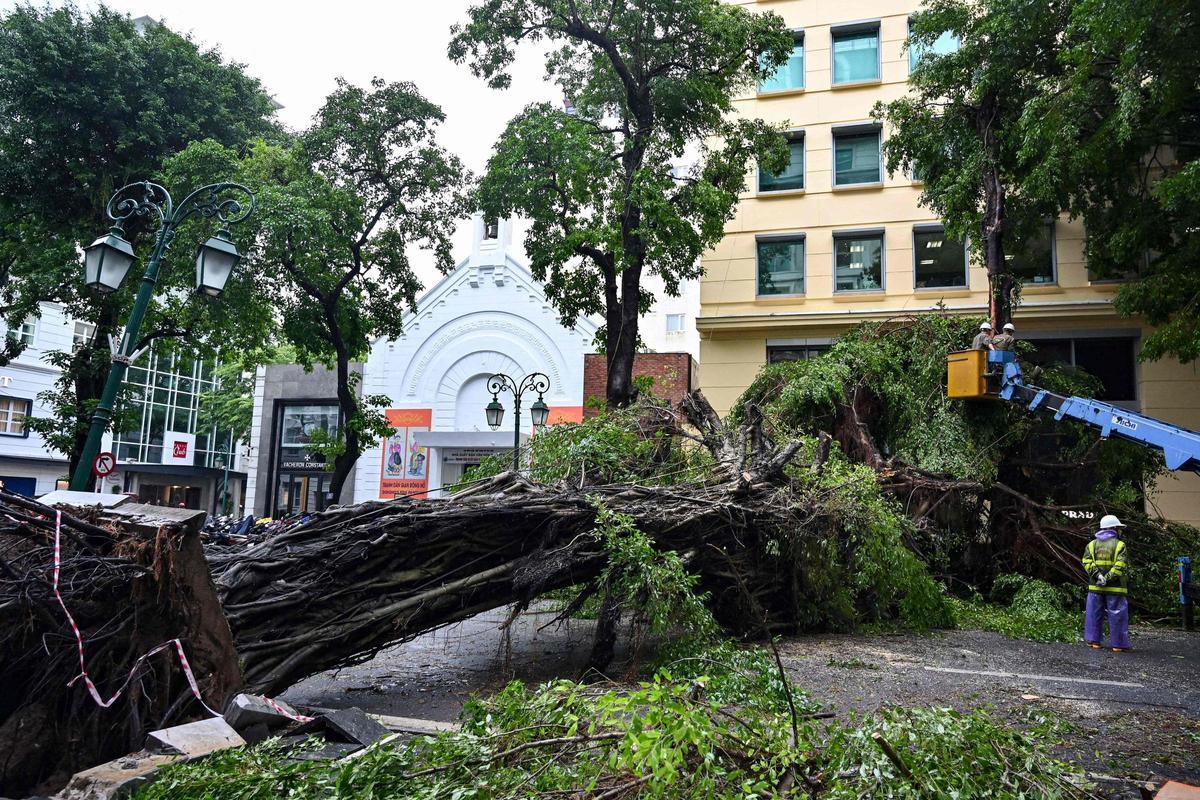 El tifón Yagi deja casi 100 muertos en Vietnam