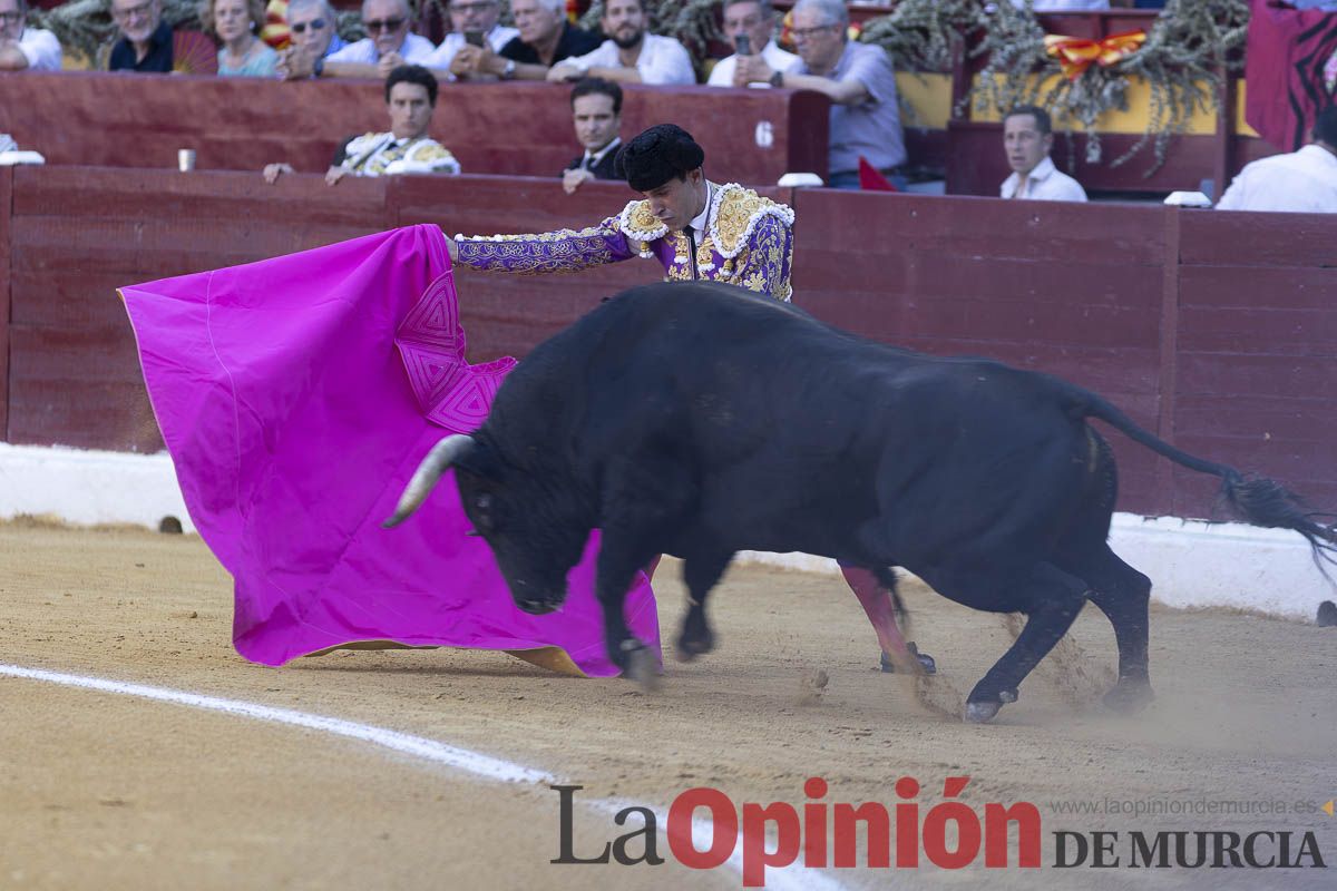 Tercer festejo de la Feria Taurina de Murcia (Talavante, Paco Ureña y Roca Rey), en imágenes