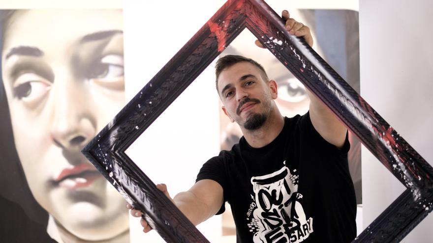 El artista urbano Amado Rodríguez debuta en LaLuz Mediterranean Art