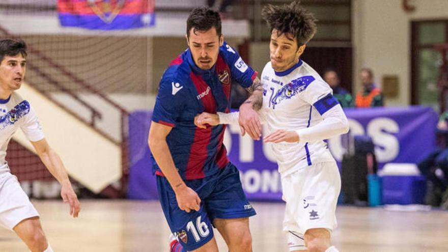 Quinta derrota del Levante UD FS en Paterna.