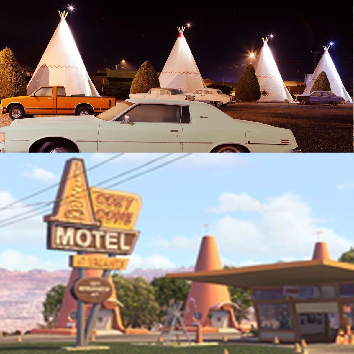 Motel Wigwam, EEUU - Motel Cozy Cone de Cars