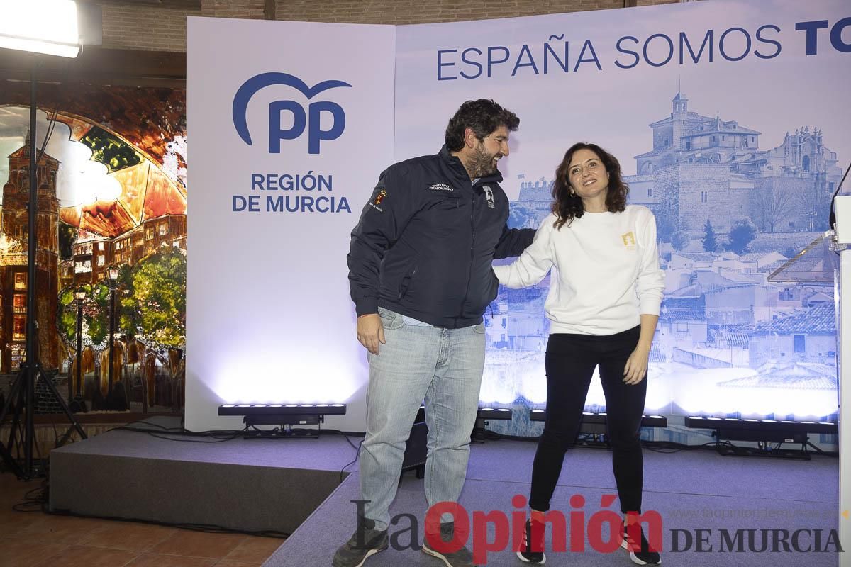 Así ha sido la visita de Isabel Díaz Ayuso a Caravaca de la Cruz