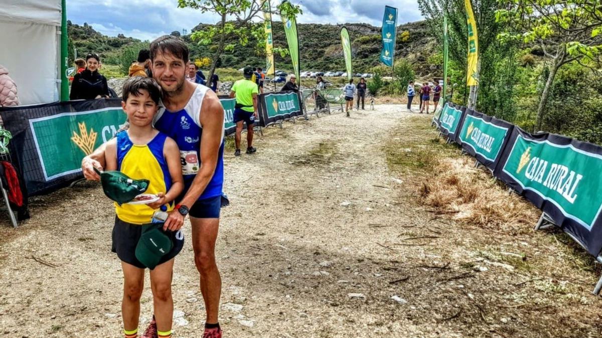 Marcos Gómez renunció a luchar por la victoria por correr con su hijo | LOZ