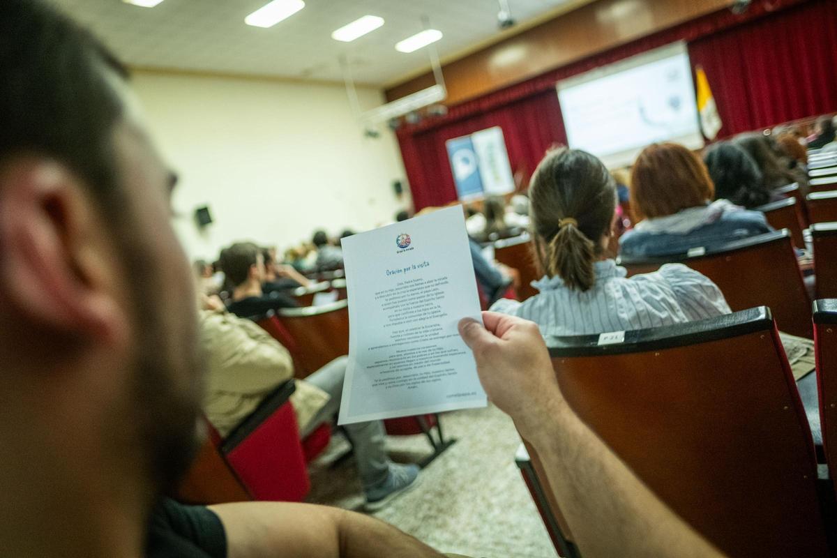 Reunión con los voluntarios del papa en el Seminario