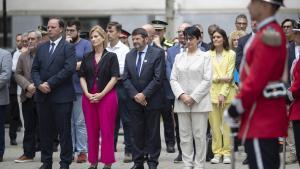 Homenaje a las víctimas del terrorismo en Barcelona