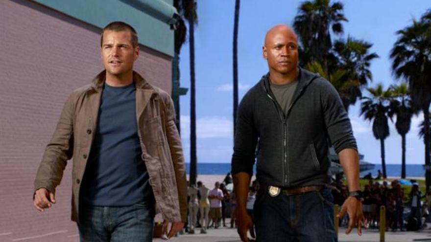 Los agentes especiales &#039;G&#039; Callen y Sam Hanna.