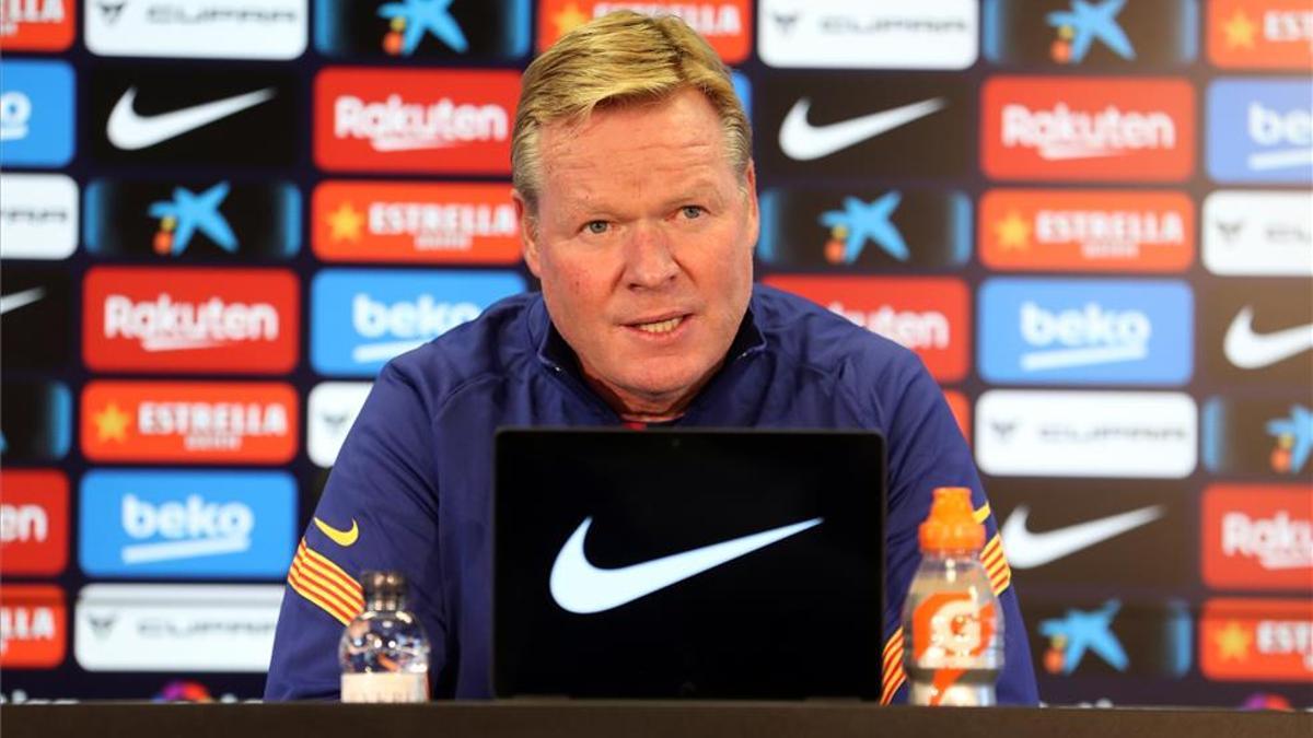 Koeman ofrecerá su primera rueda de prensa del año 2021 previo al Huesca