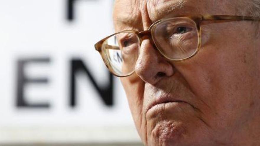 Jean-Marie Le Pen demana el vot per a la seva filla Marine