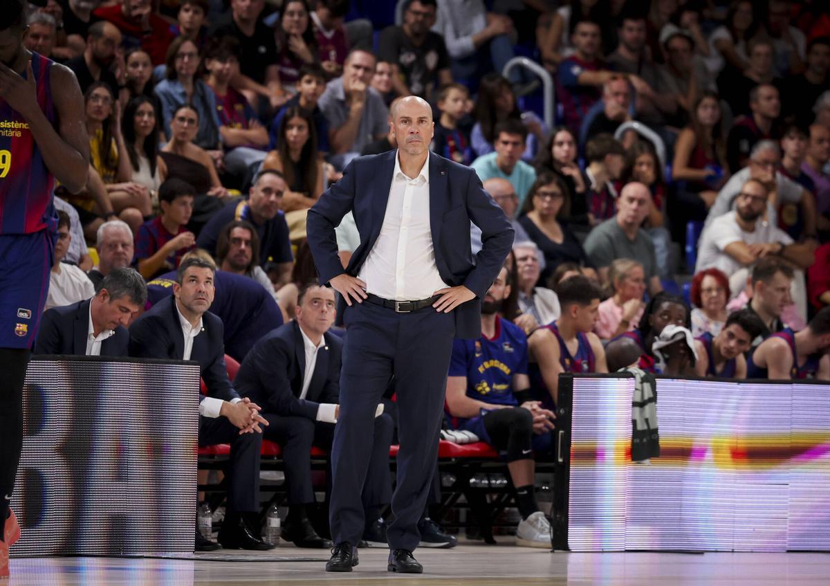 Peñarroya espera que los jugadores reaccionen después de una dolorosa derrota ante Hiopos