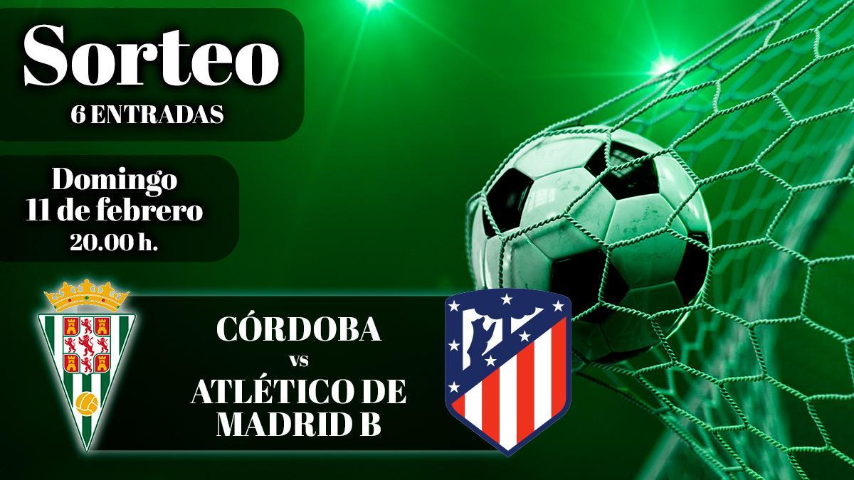 Sorteo del Córdoba CF - Atlético de Madrid B