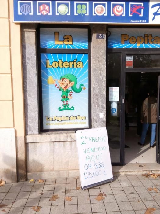 El segundo premio de la Lotería de Navidad cae en Palma y Magaluf