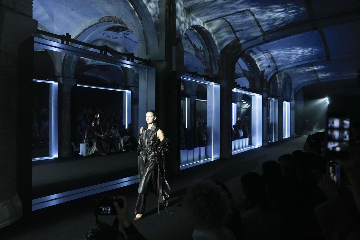 Desfile de la marca Simorra en la primera jornada de la pasarela 080 Barcelona Fashion.