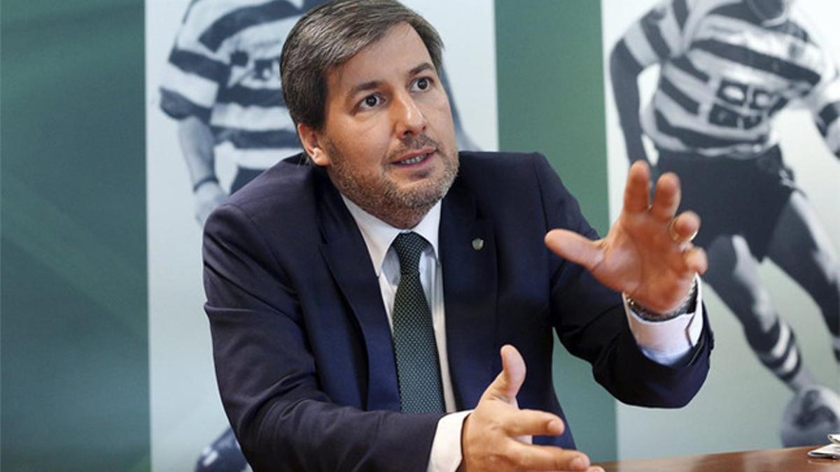 El presidente del Sporting de Lisboa encabeza la guerra contra los fondos de inversión