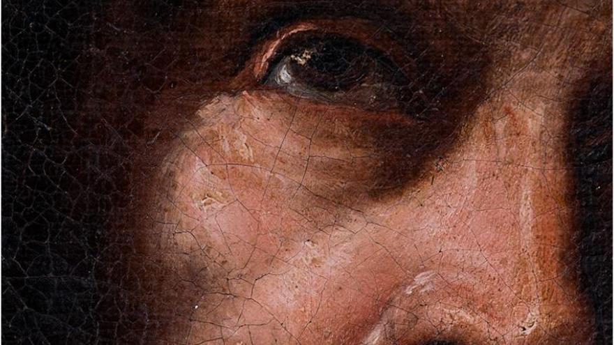 Detalle del lienzo de José Ribera.