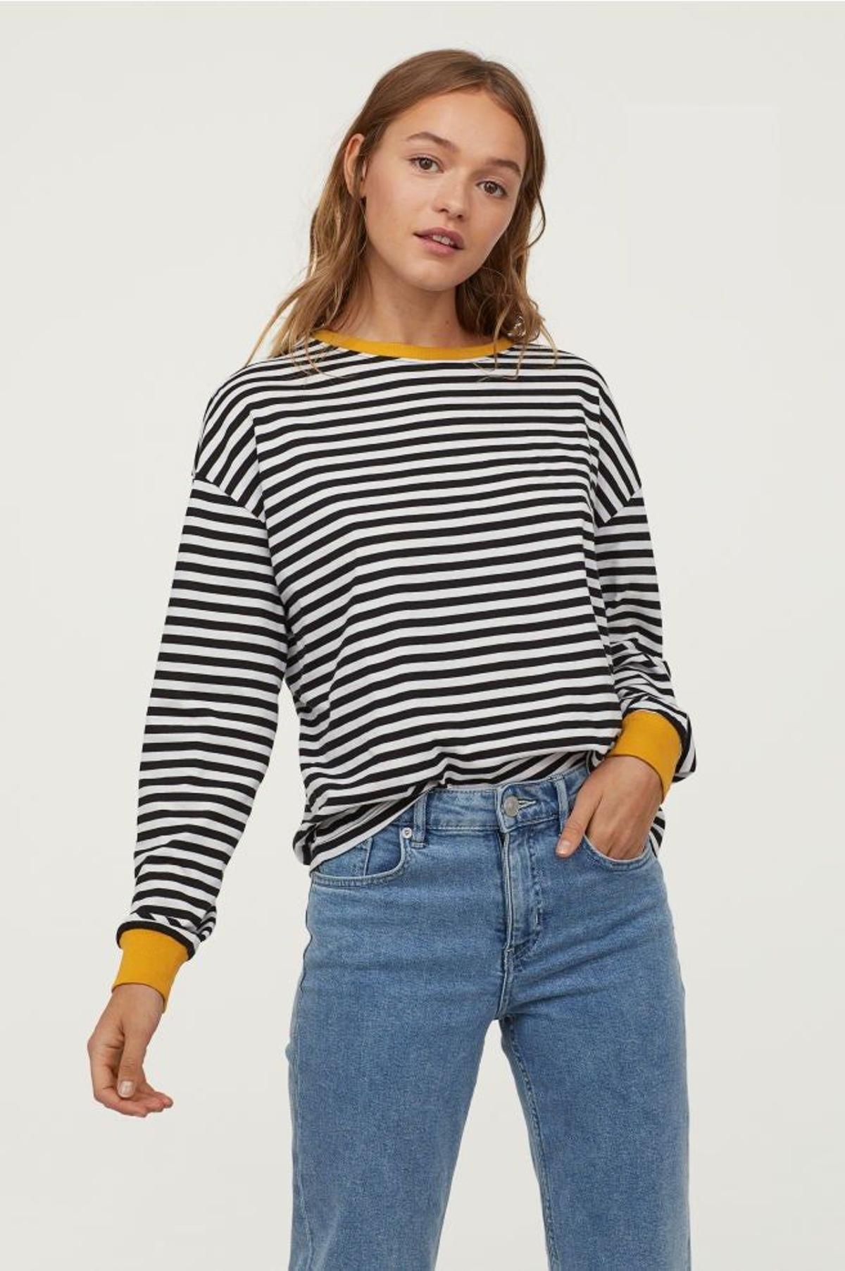 Camiseta de rayas de H&amp;M (Precio: 5,49 euros)