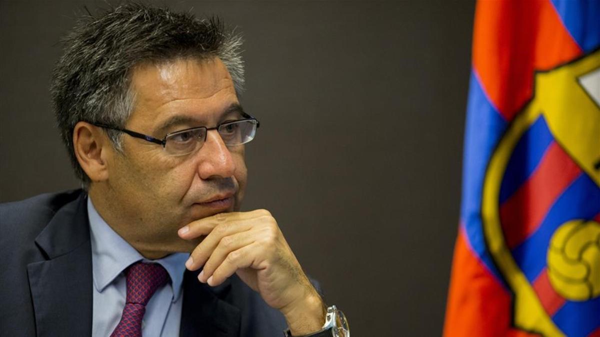 Josep Maria Bartomeu, presidente del FC Barcelona