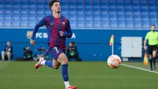 ¡Otro lesionado en el Barça Atlètic! Guille Fernández, entre cuatro y cinco semanas de baja