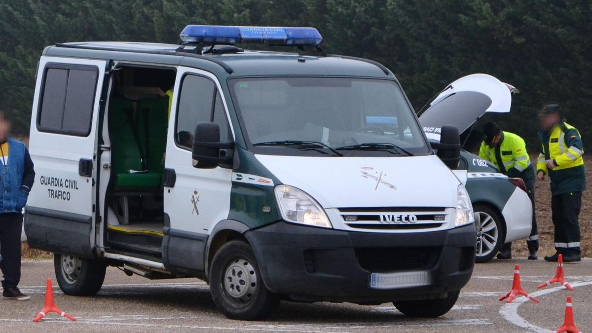 Operativo de la Guardia Civil de Tráfico en Zamora