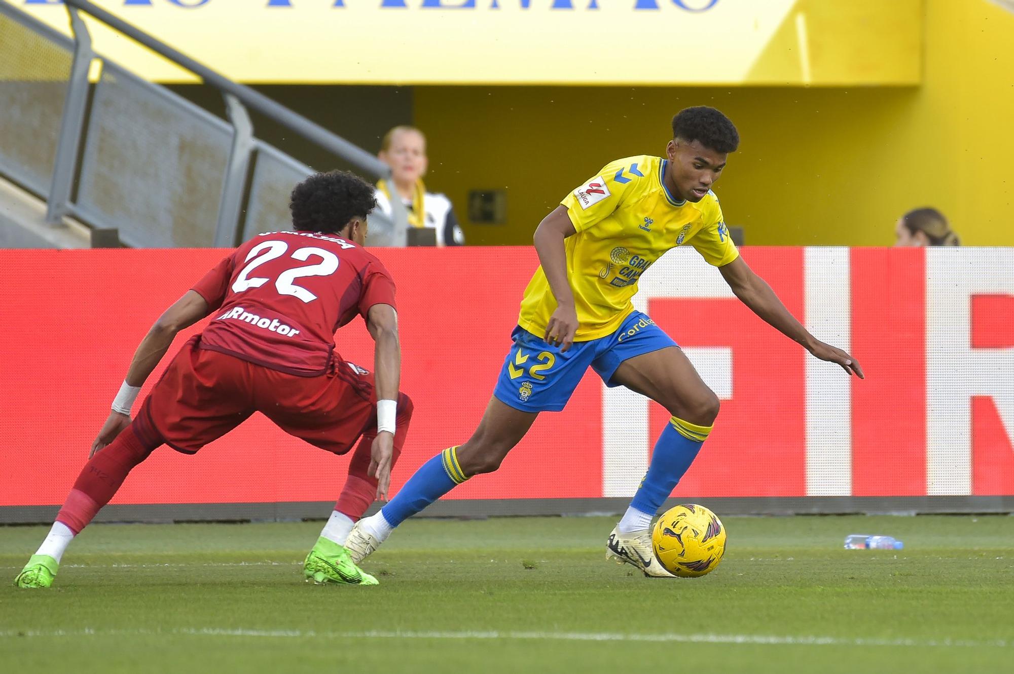 El partido UD Las Palmas-CA Osasuna, en imágenes