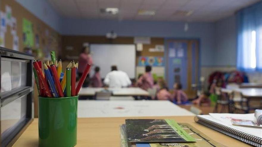 Aula de Primaria en un colegio cordobés.