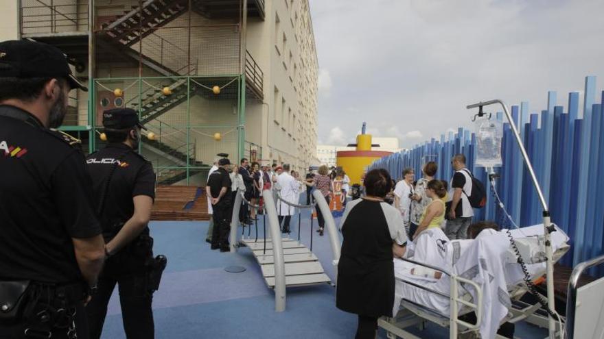 Un momento de la jornada celebrada en el Hospital General.